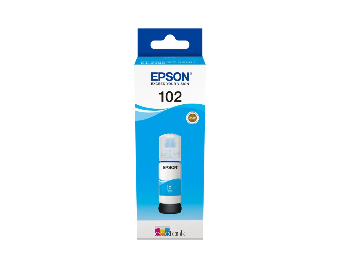Epson 102 / T03R2 / C13T03R240 Tintenflasche cyan
