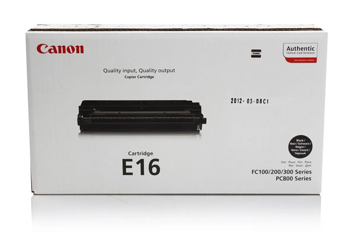 Canon E16 / 1492A003 Toner schwarz