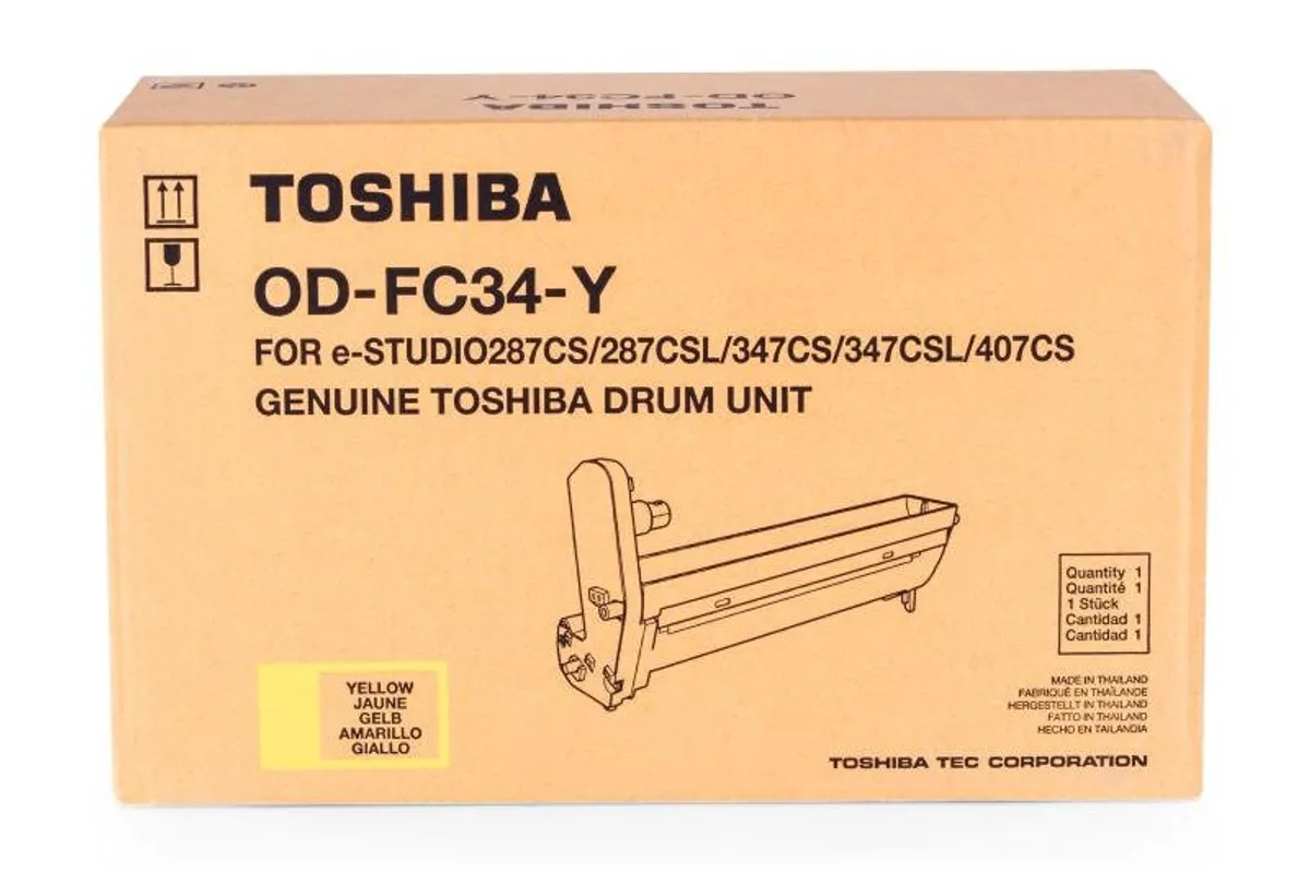 Toshiba OD-FC34-Y / 6A000001579 Trommel gelb