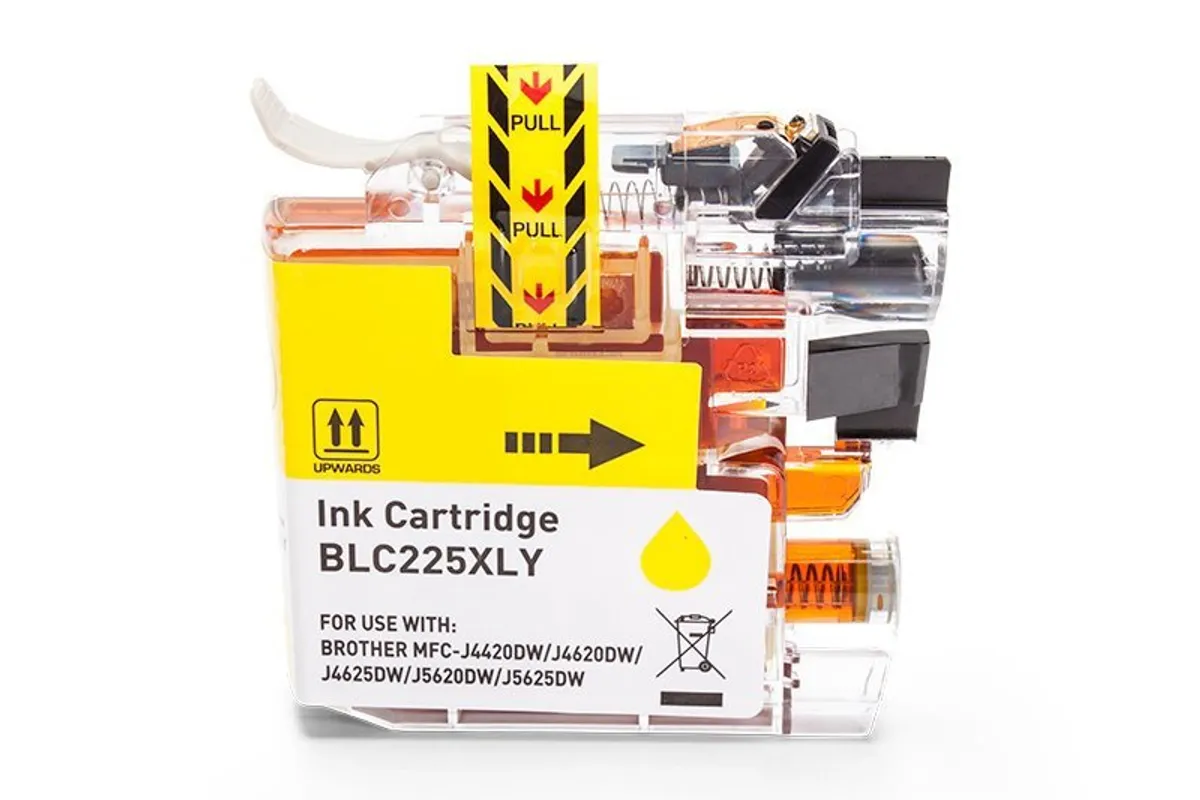 XL Tinte kompatibel zu Brother LC-225Y gelb
