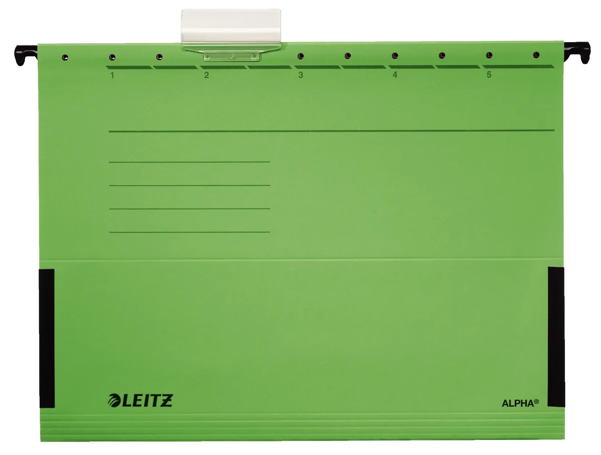Leitz Alpha / 19863055 Hängetasche  grün (5 Stück)