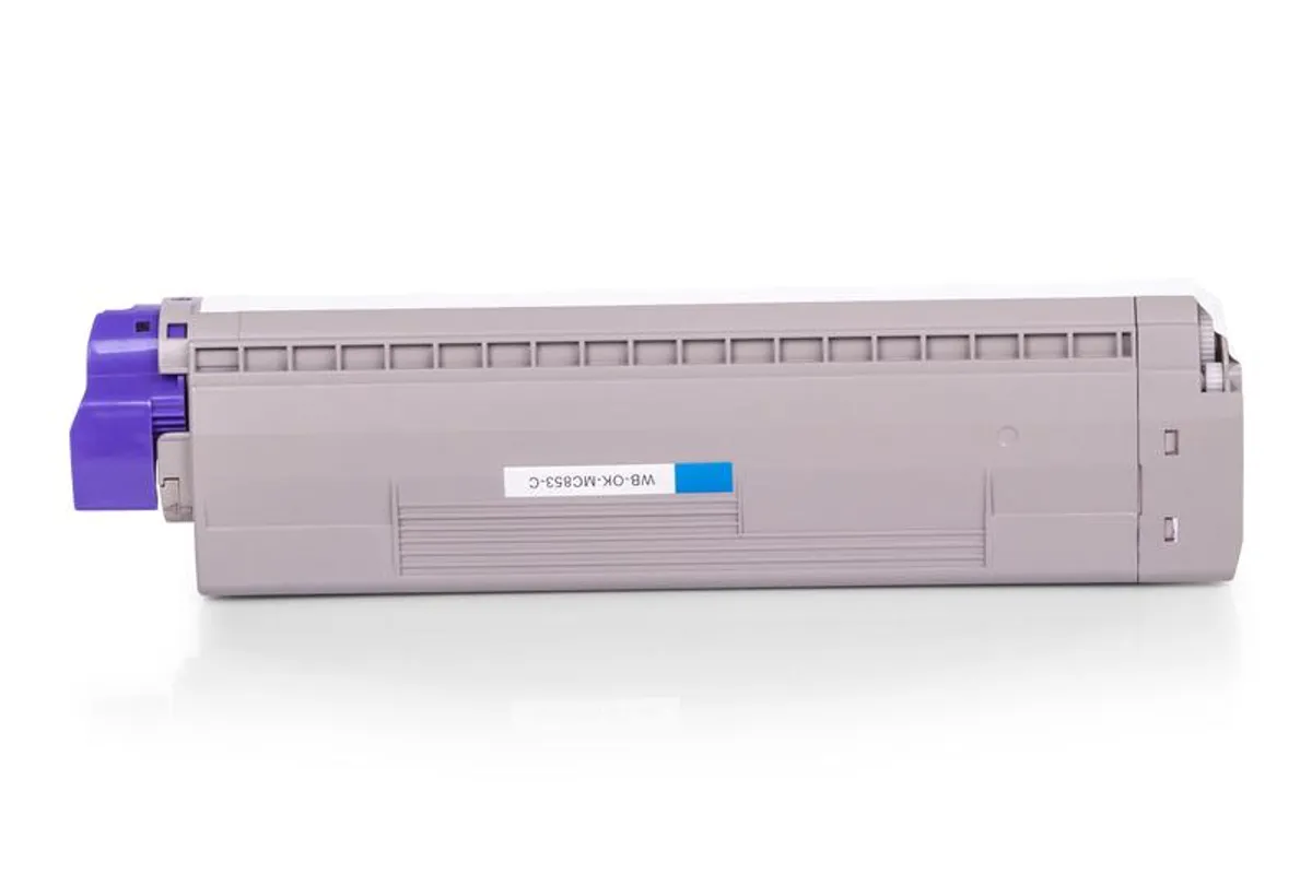 Toner kompatibel zu OKI MC853 / 45862839 cyan