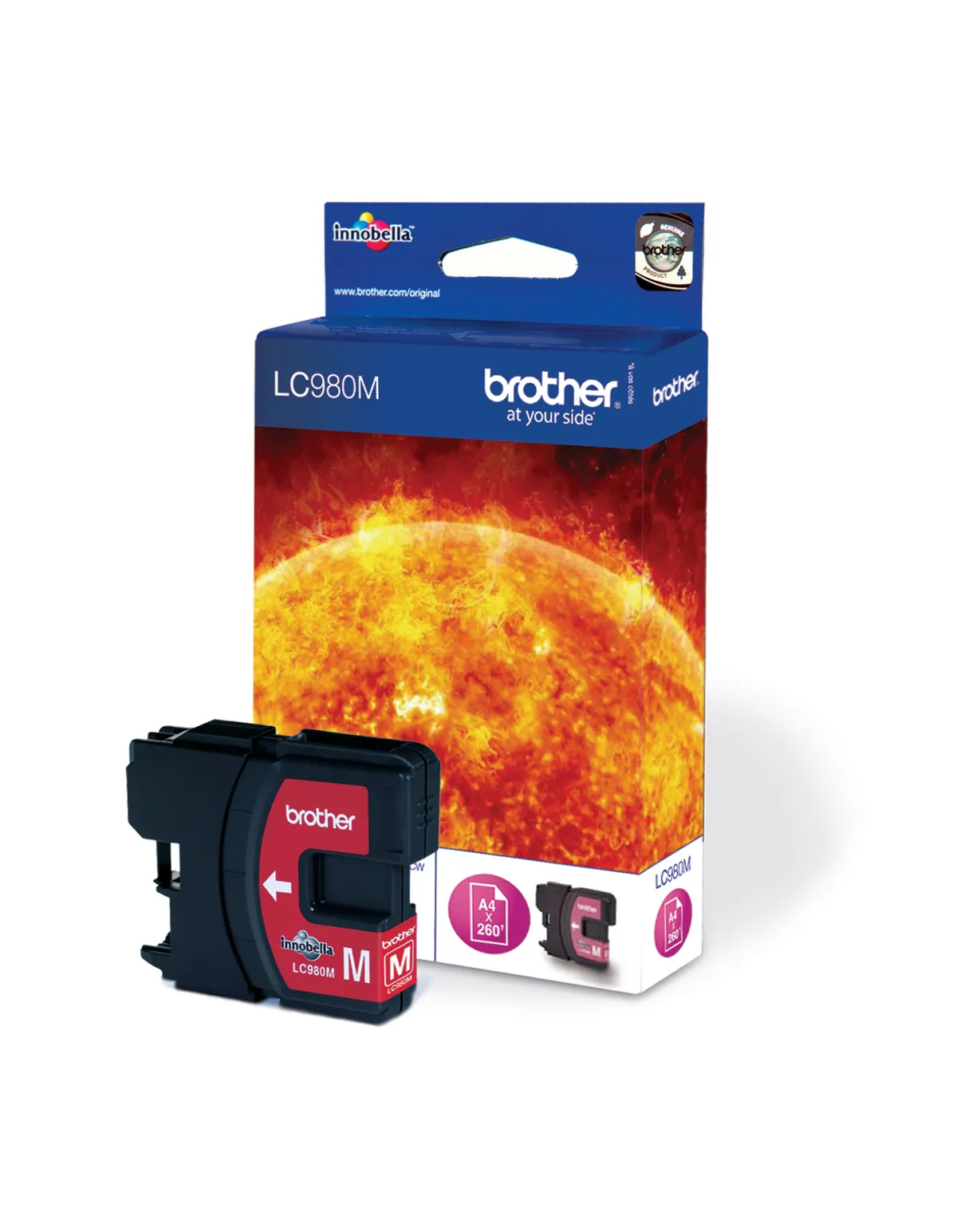 Brother LC-980M / LC-980MBP / LC-980MBPDR Tinte magenta