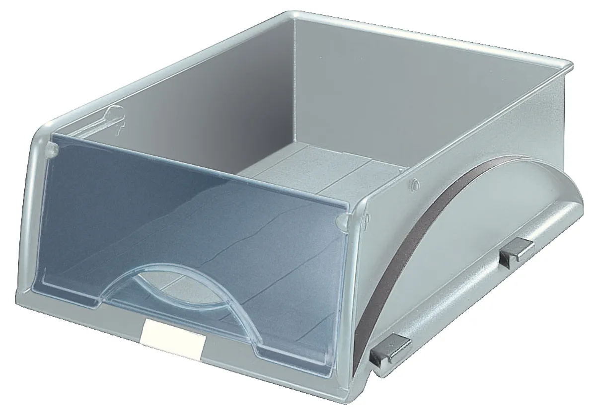 Leitz Sorty / 52310085 Briefablage grau (mit Frontklappe)
