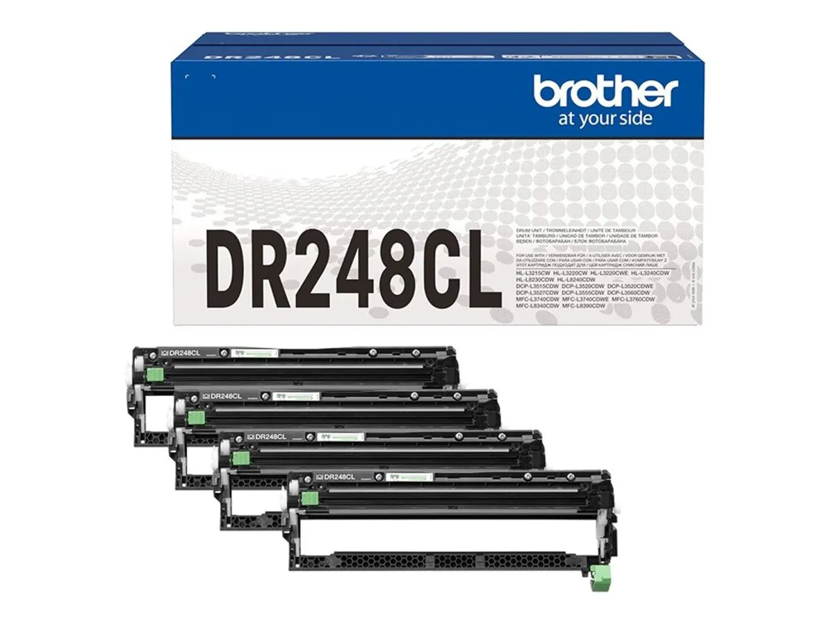 Brother DR-248CL Trommel schwarz, cyan, magenta, gelb