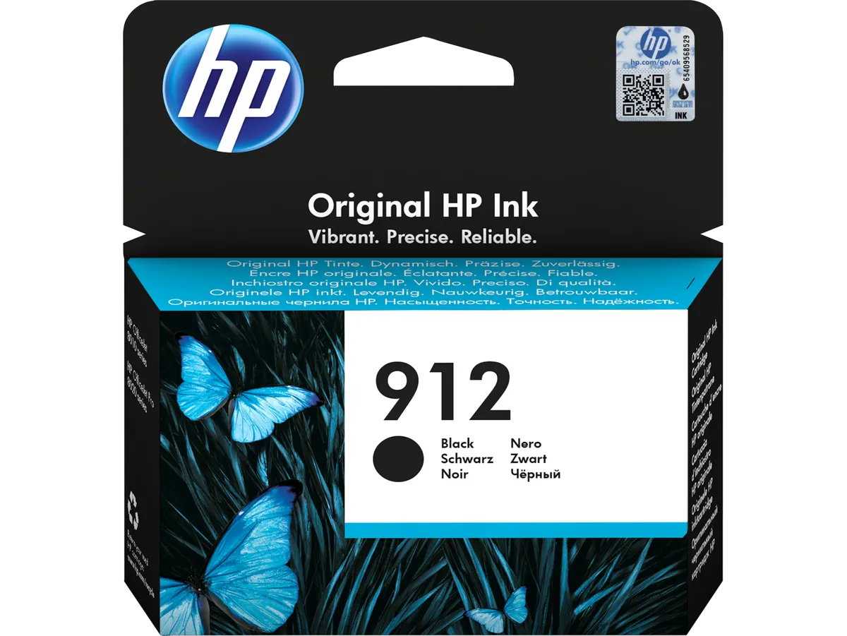 HP 912 / 3YL80AE Tinte schwarz HP 912 / 3YL80AE Tinte schwarz
