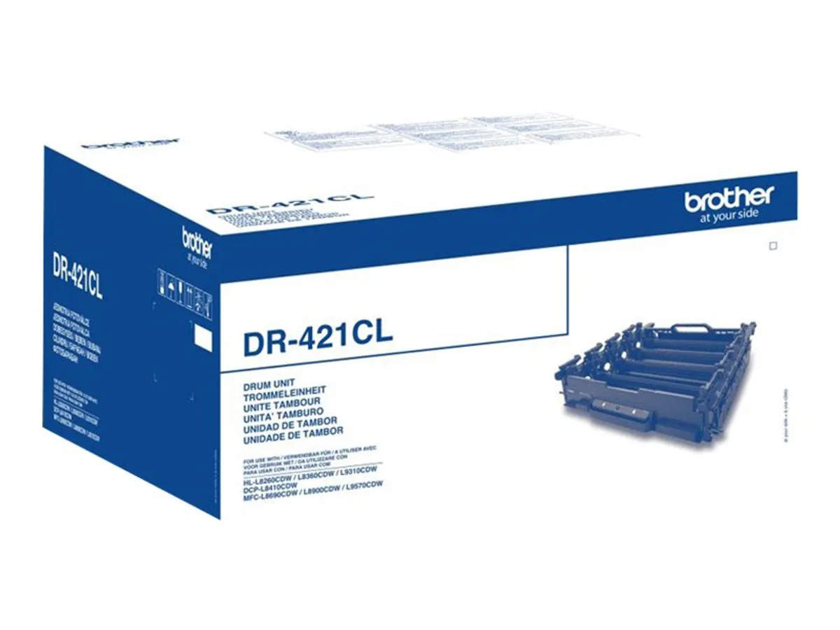 Brother DR-421CL Trommel Sparset schwarz, cyan, magenta, gelb (4 Stück)