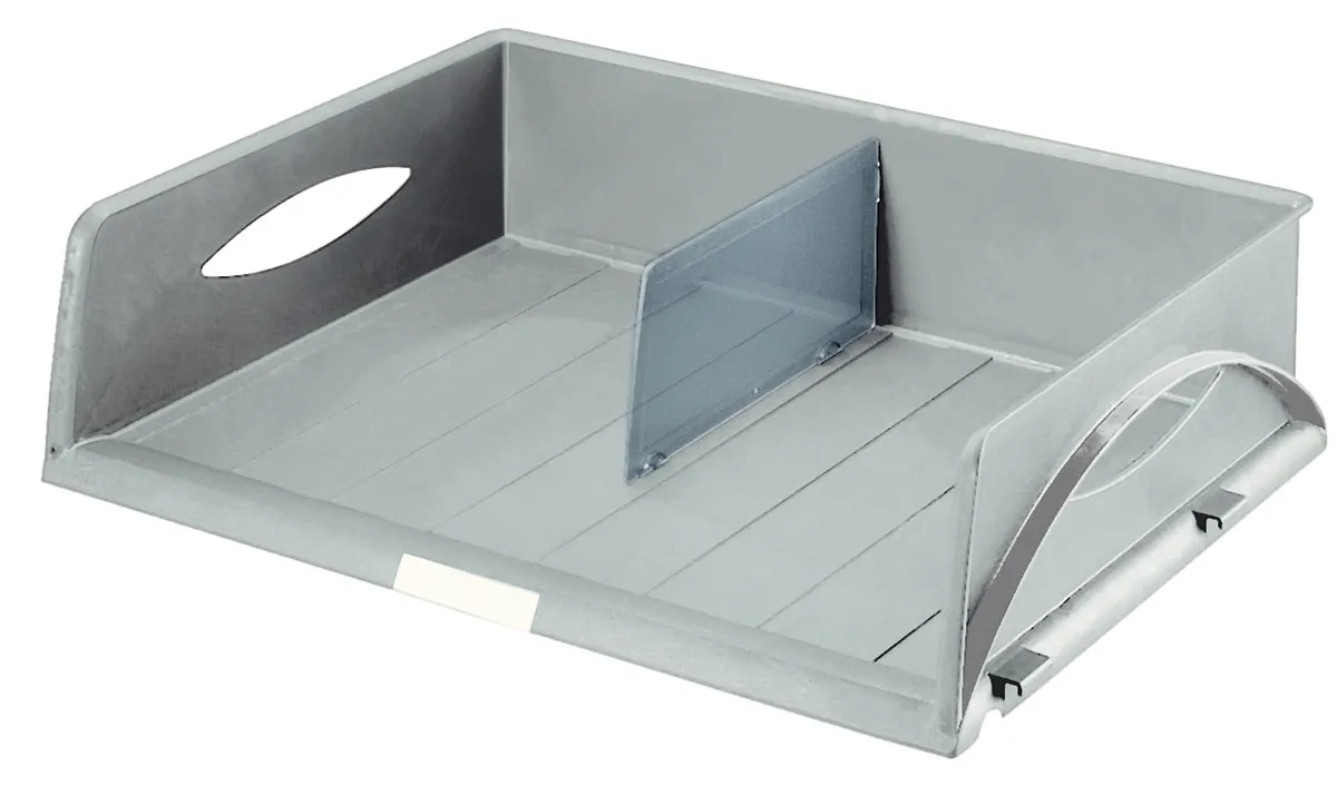 Leitz Sorty / 52320085 Briefablage grau (Querformat A3 mit Trennwand)