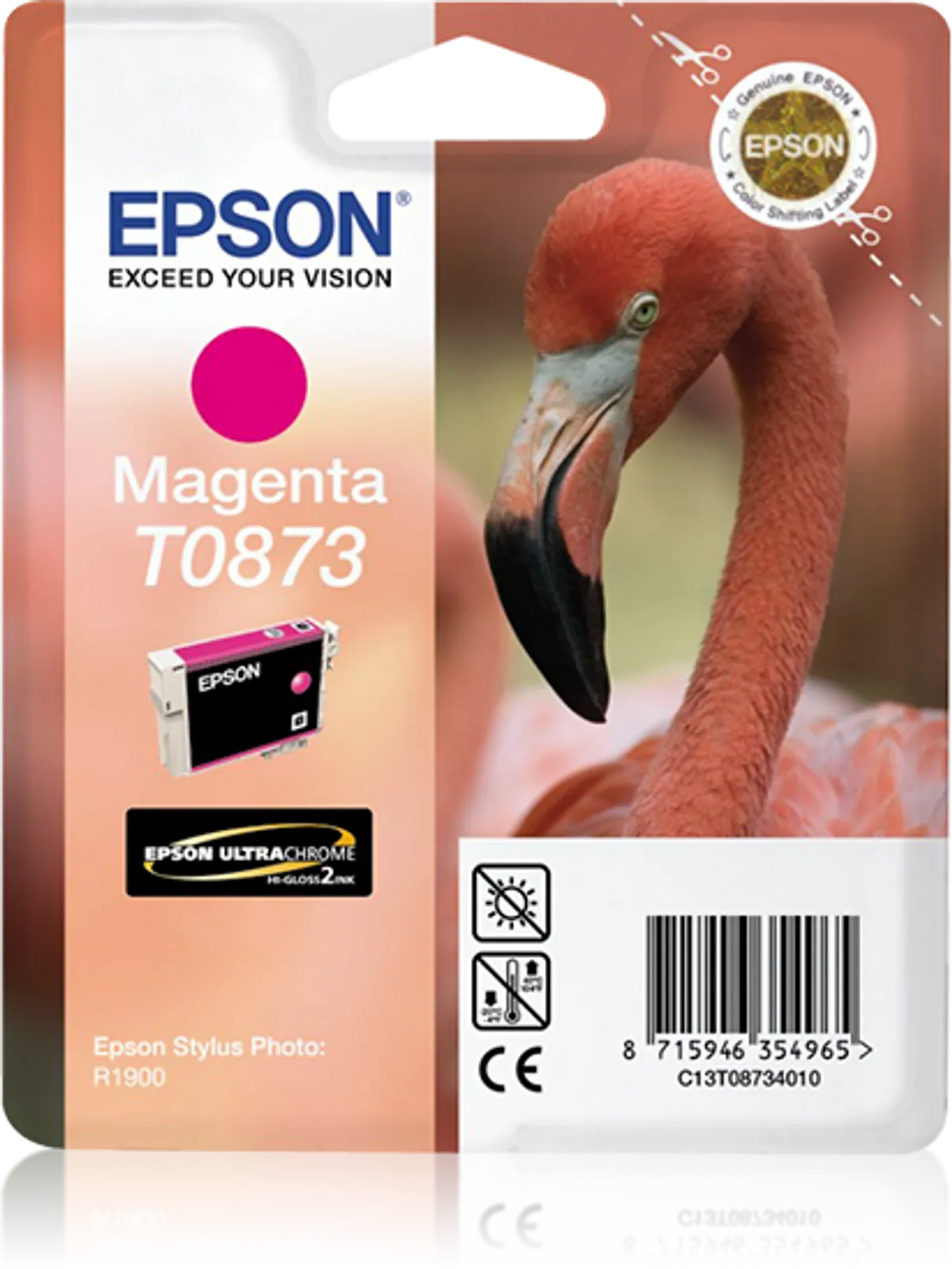 Epson T0873 / C13T08734010 Tinte magenta