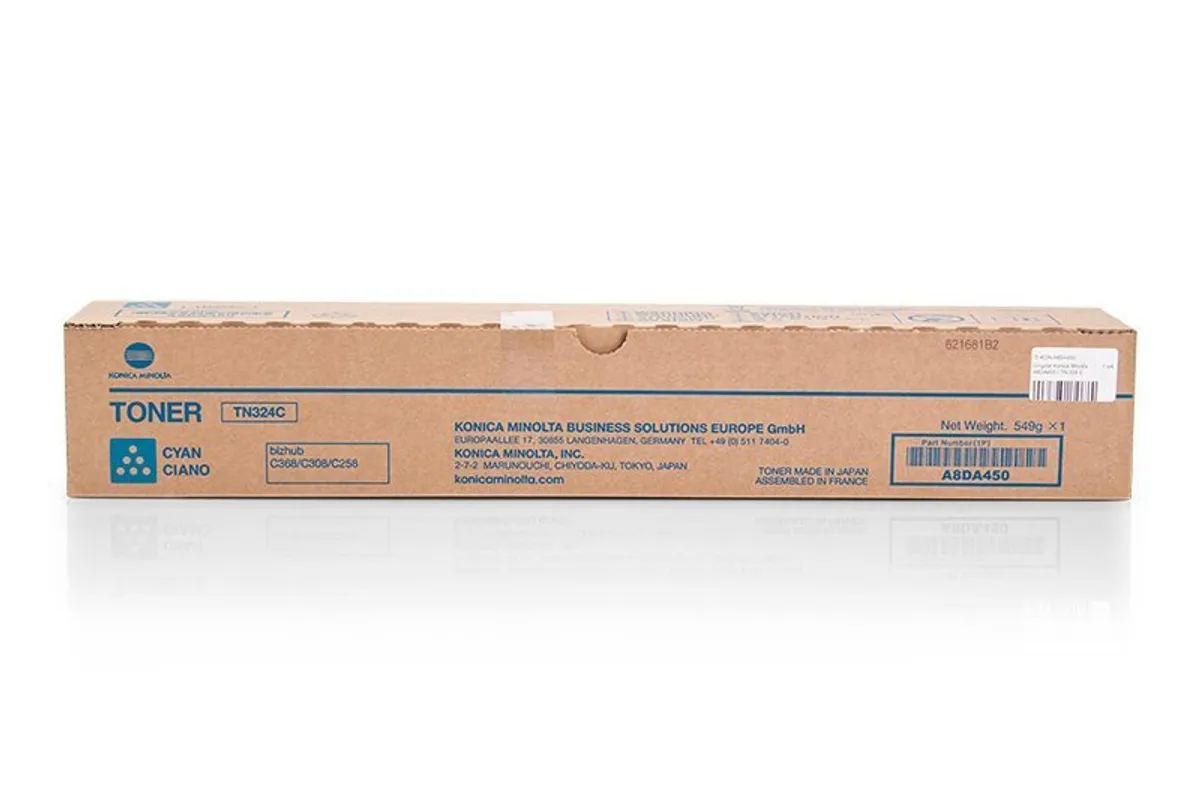 Konica Minolta TN-324 C / A8DA450 Toner cyan