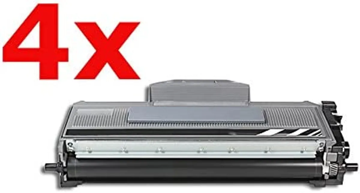 XXL Toner Sparset kompatibel zu Brother TN-2120 schwarz  (4 Stück)
