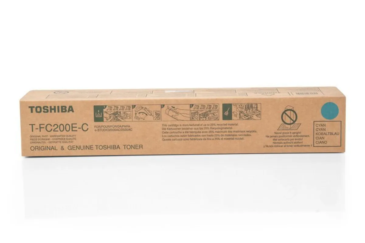 Toshiba T-FC200E-C / 6AJ00000119 / 6AJ00000195 Toner cyan