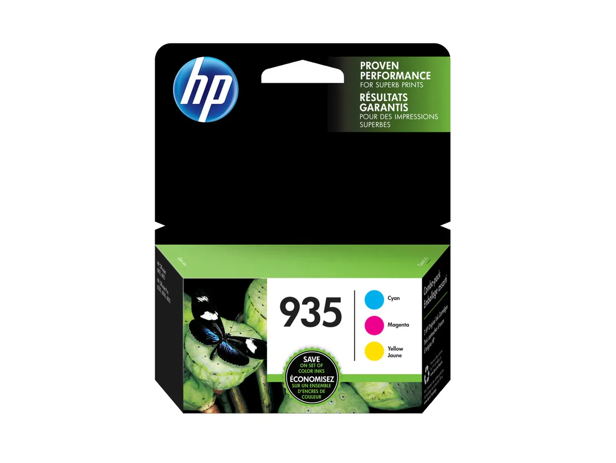HP 935 / N9H65FN Tinten Sparset cyan, magenta, gelb (3 Stück)