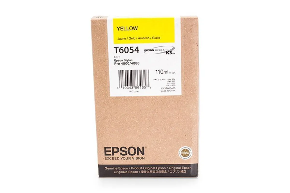 Epson T6054 / C13T605400 Tinte gelb