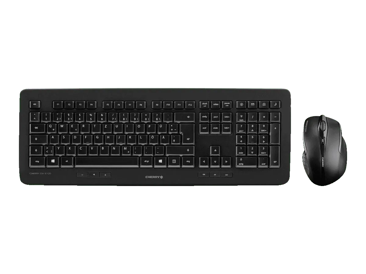 Cherry DW 5100 / JD-0520DE-2 kabelloses Tastatur- und Maus-Set