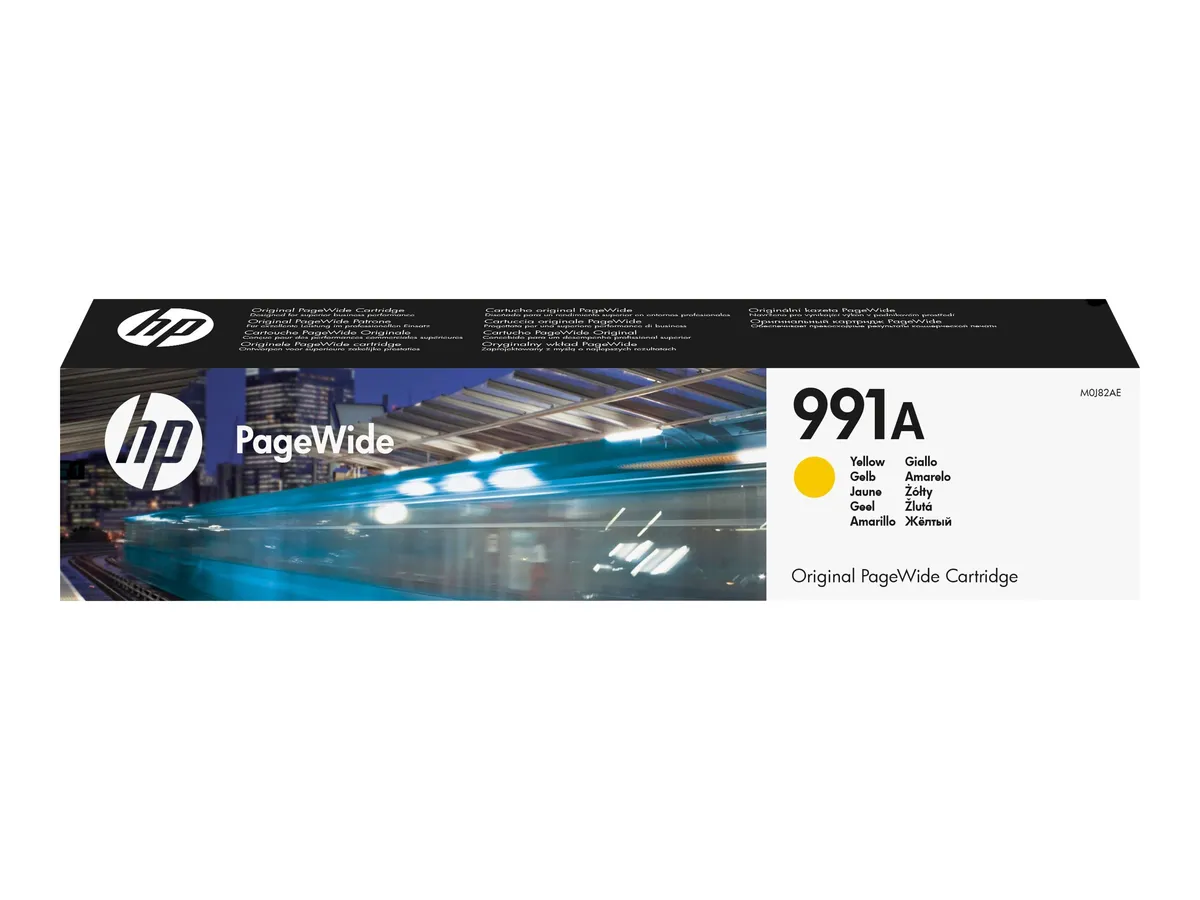 HP 991A / M0J82AE Tinte gelb