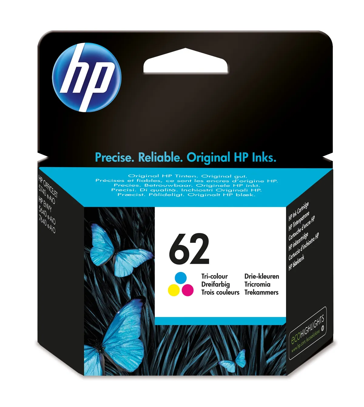 HP 62 / C2P06AE Tinte color