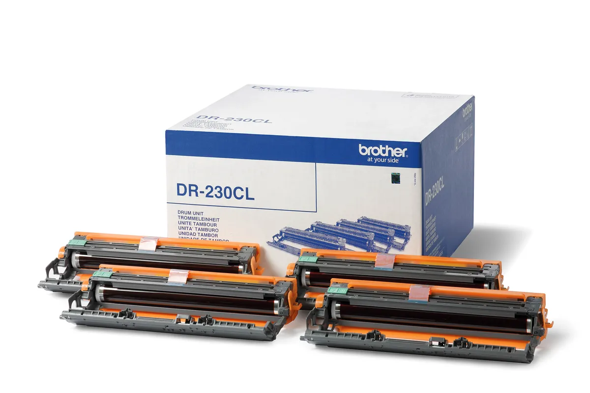 Brother DR-230CL Trommel Sparset schwarz, cyan, magenta, gelb (4 Stück)