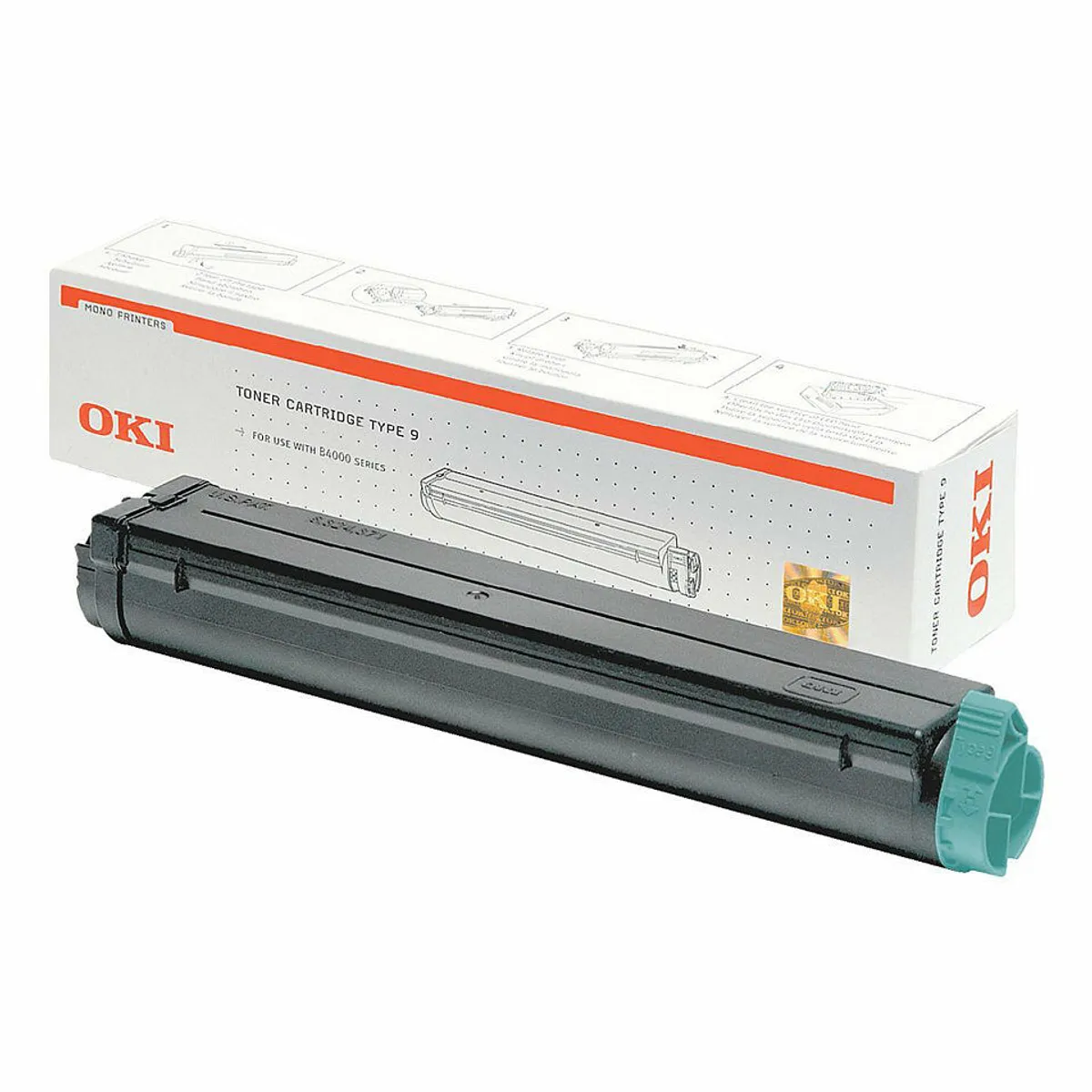OKI TYPE9 / 01103402 Toner schwarz