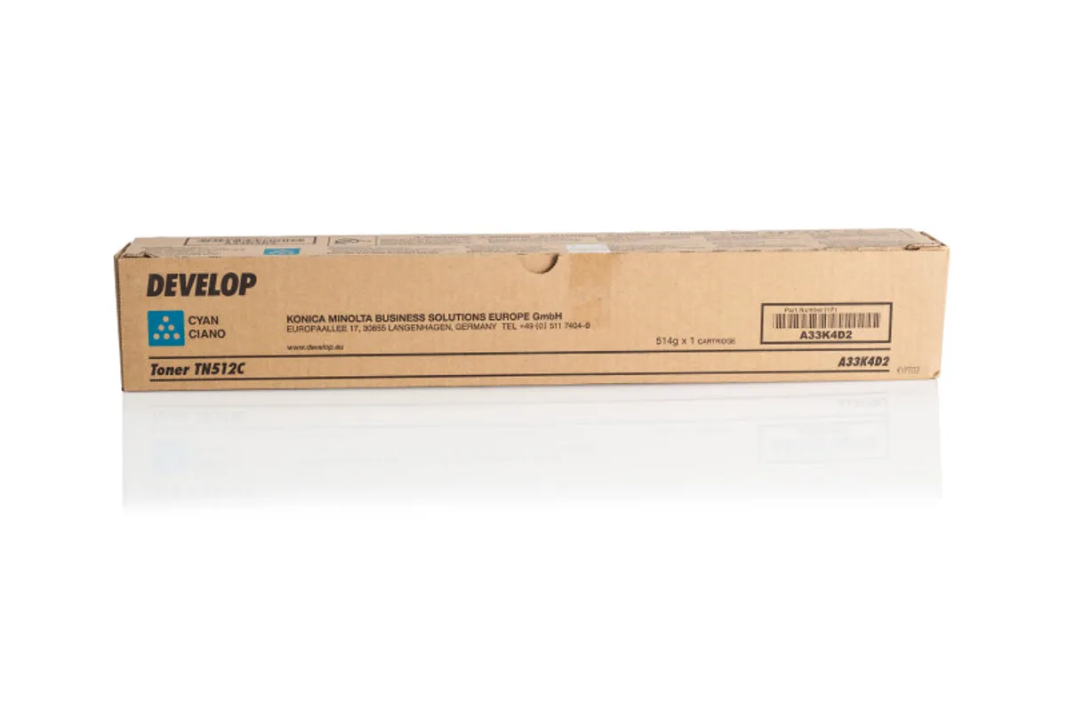 Develop TN-512 C / A33K4D2 Toner cyan Develop TN-512 C / A33K4D2 Toner cyan