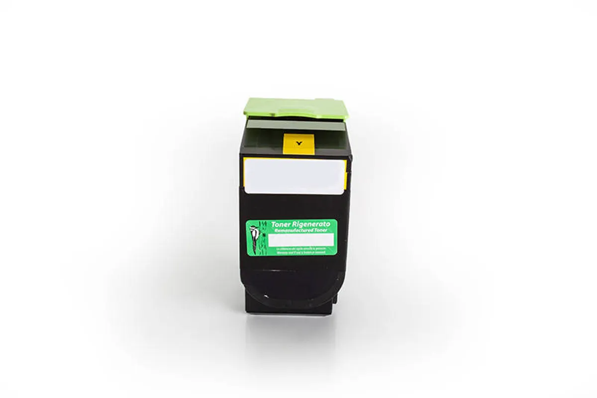 Toner kompatibel zu Lexmark 802HY / 80C2HY0 / 800H4 / 80C0H40 gelb