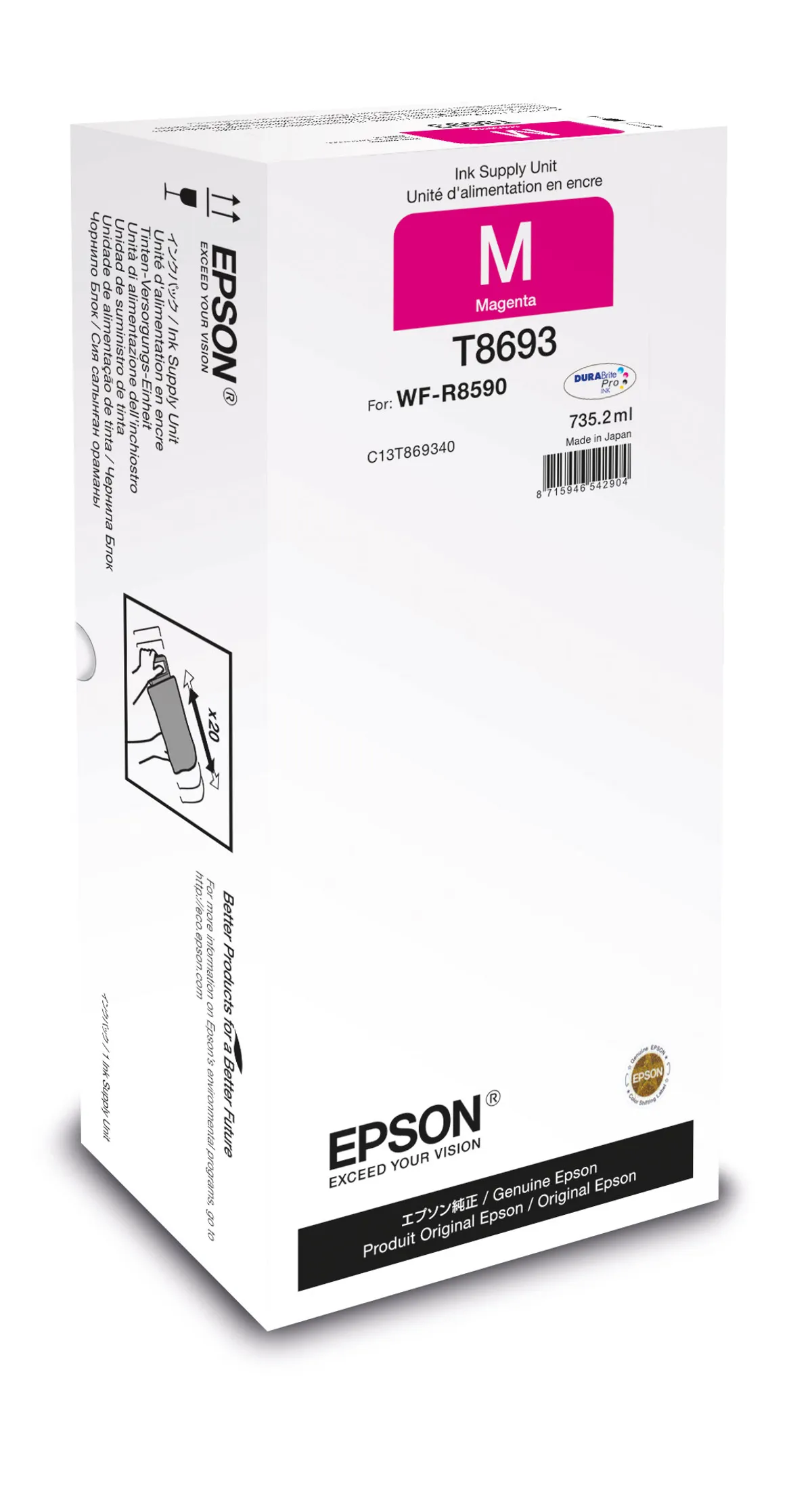 Epson T8693 / C13T869340 Tinte magenta