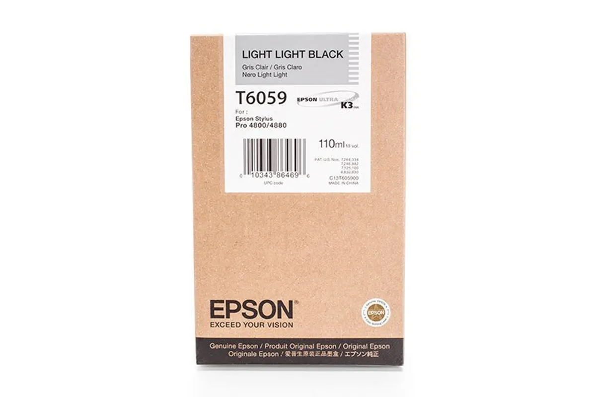 Epson T6059 / C13T605900 Tinte schwarz