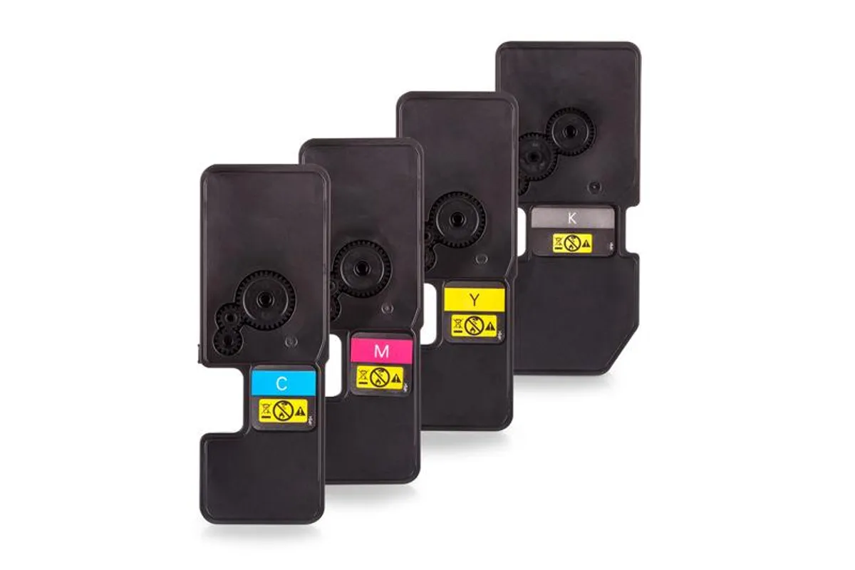 Toner Sparset kompatibel zu Kyocera TK-5240 schwarz, cyan, magenta, gelb  (4 Stück)