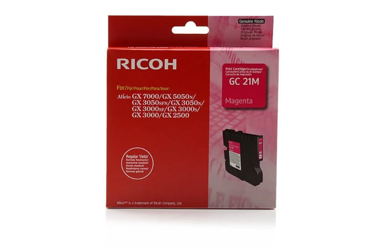 Ricoh GC-21 M / 405534 / 405542 / K202/02 Tinte magenta