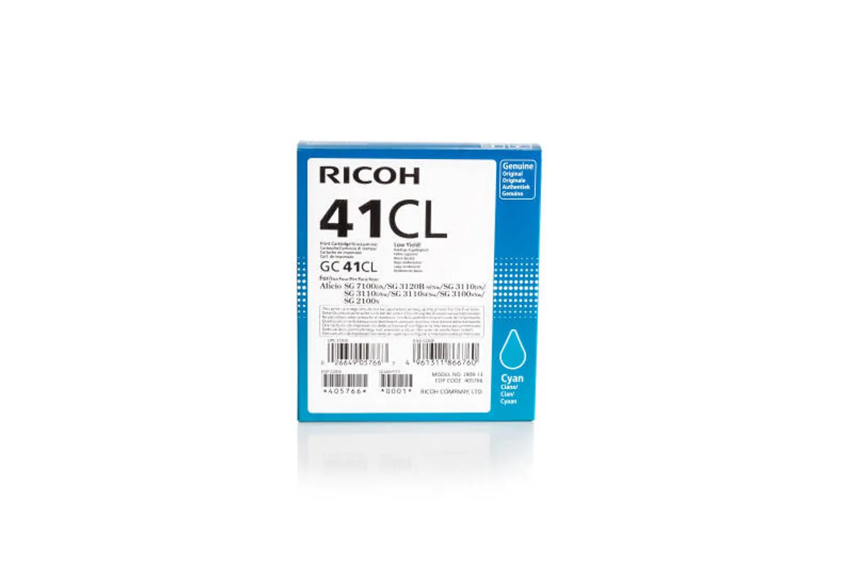 Ricoh GC-41 CL / 405766 Tinte cyan