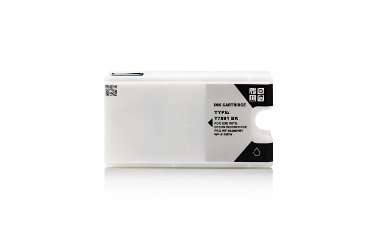 XXL Tinte kompatibel zu Epson T7891 / C13T789140 schwarz