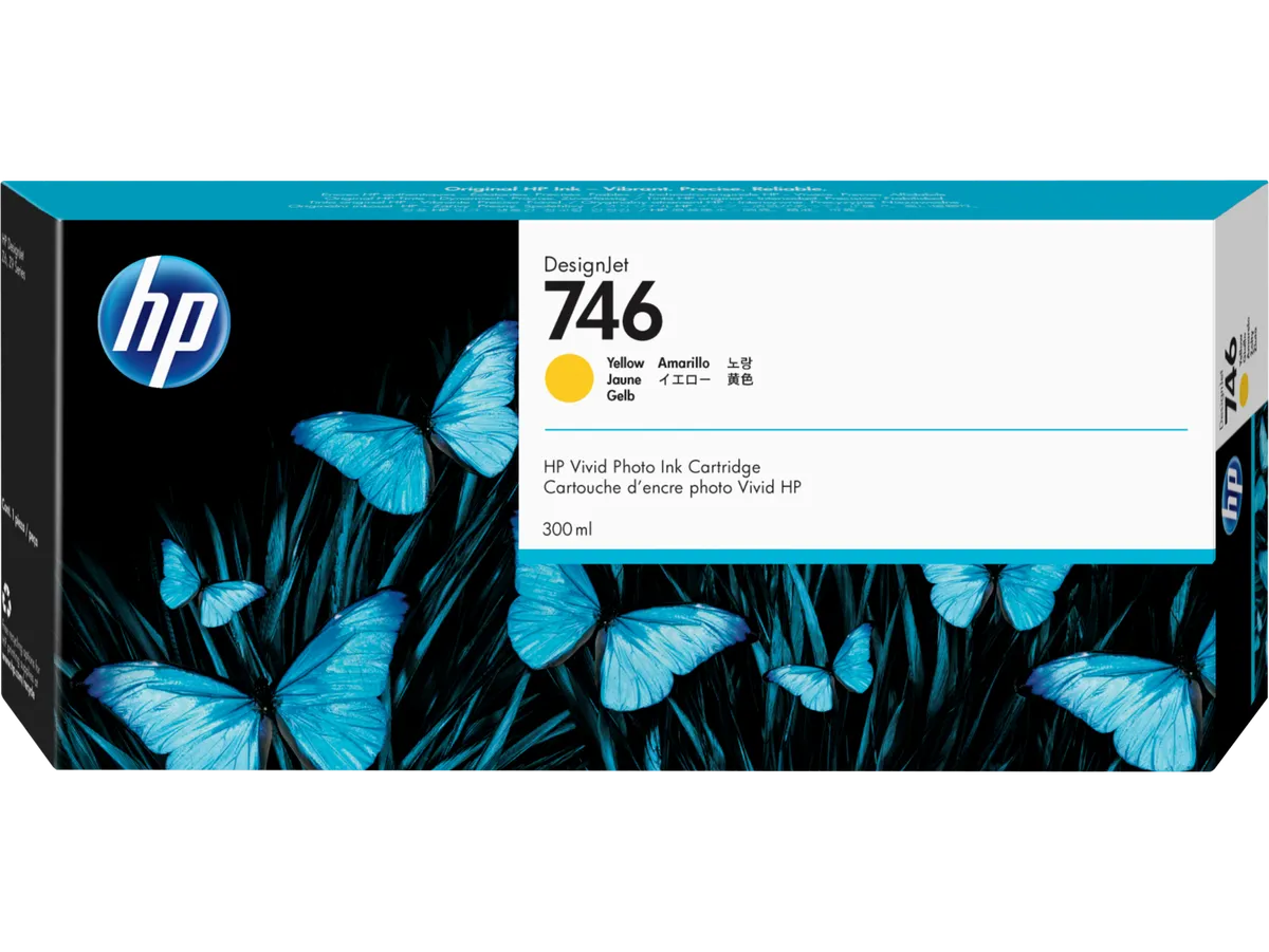 HP 746 / P2V79A Tinte gelb