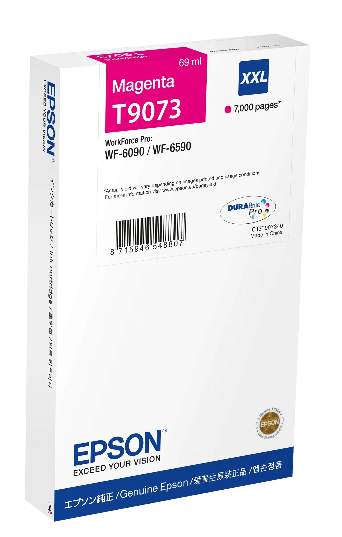 Epson T9073 / C13T907340 Tinte magenta