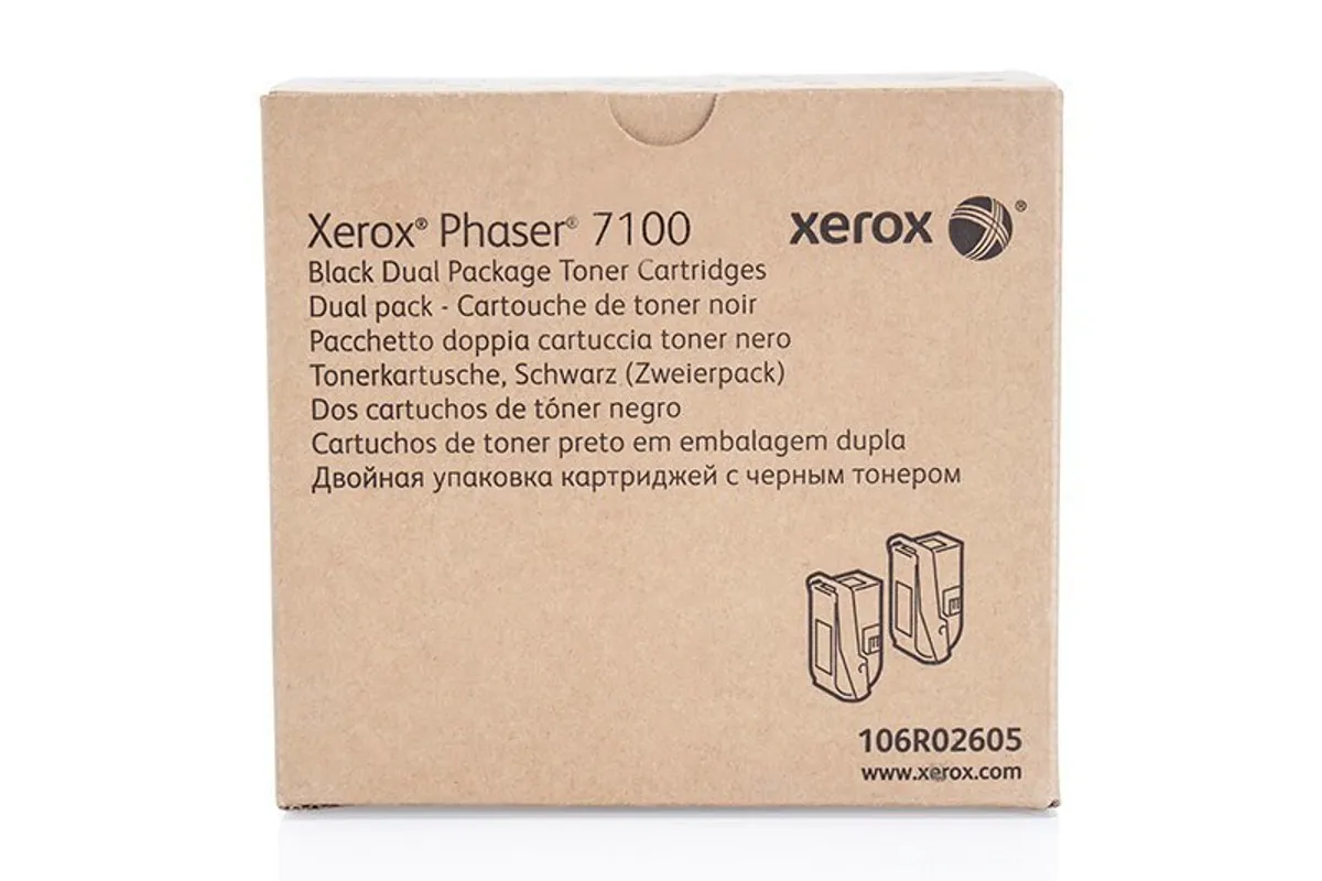 Xerox 106R02605 Toner Doppelpack schwarz (2 Stück)