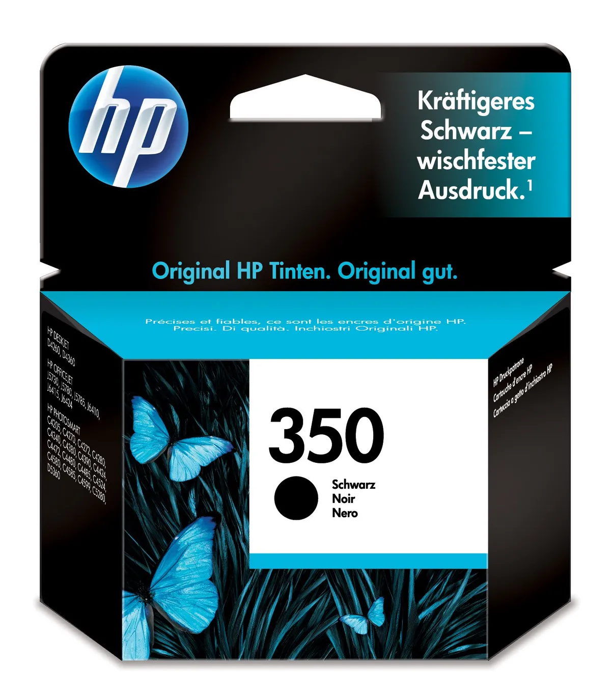 HP 350 / CB335EE Tinte schwarz