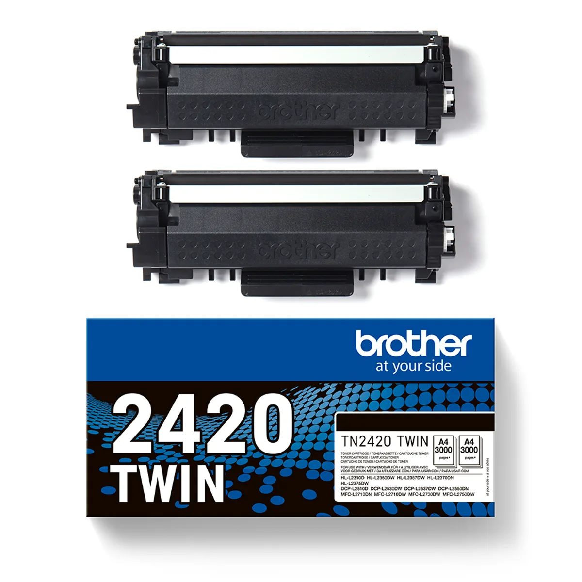 Brother-TN-2420-TWIN-Toner-Doppelpack Schwarz (2 Stück)
