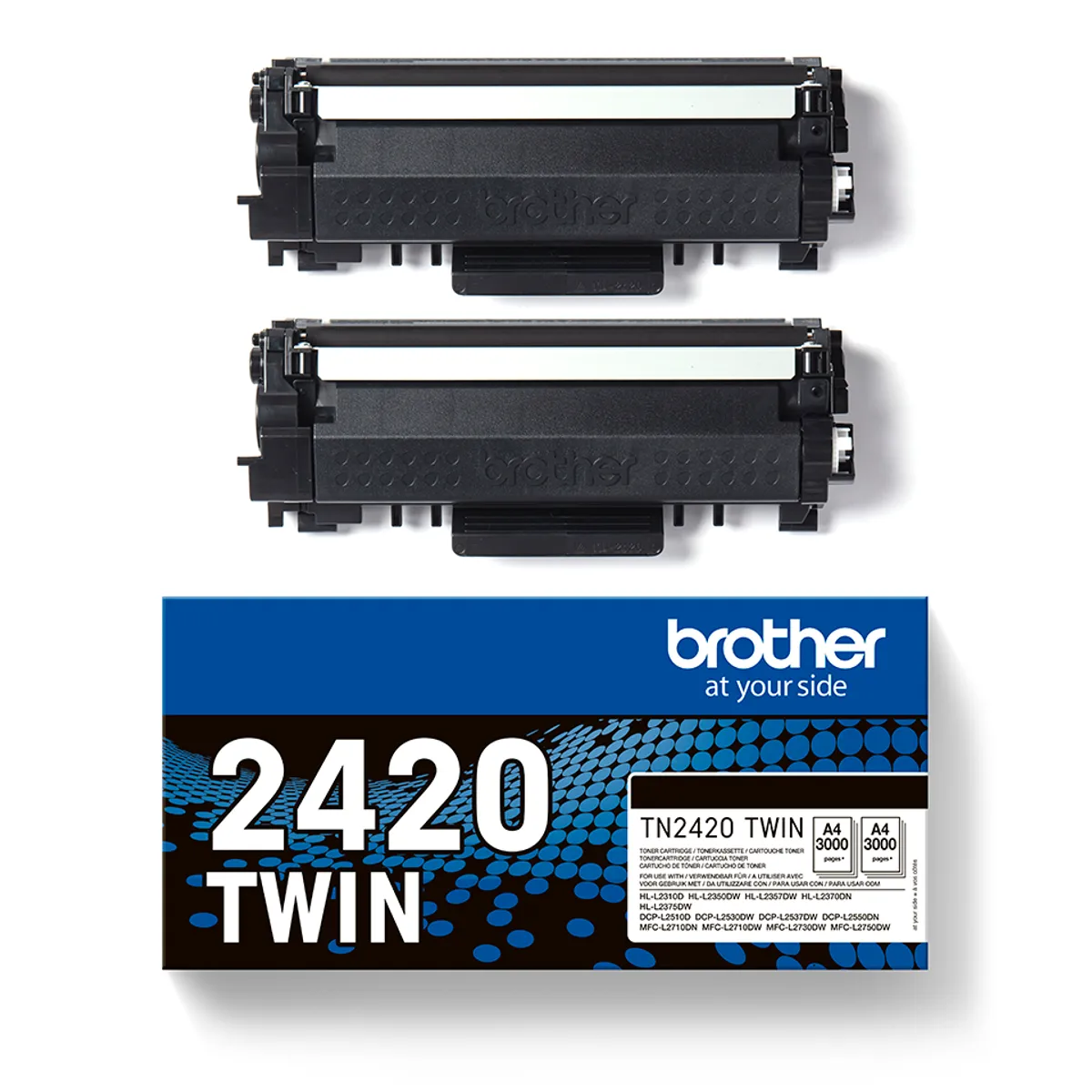 Brother TN-2420 TWIN Toner Doppelpack schwarz (2 Stück)