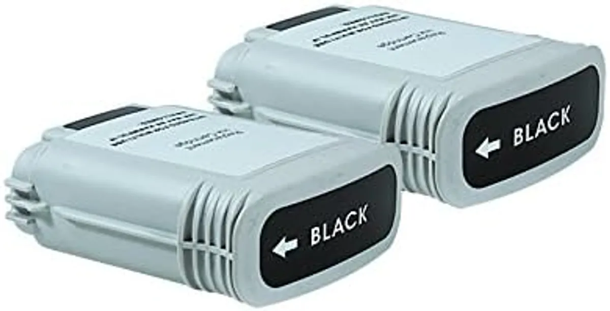 Tinten Doppelpack kompatibel zu HP 940XL / D8J48AE schwarz  (2 Stück)