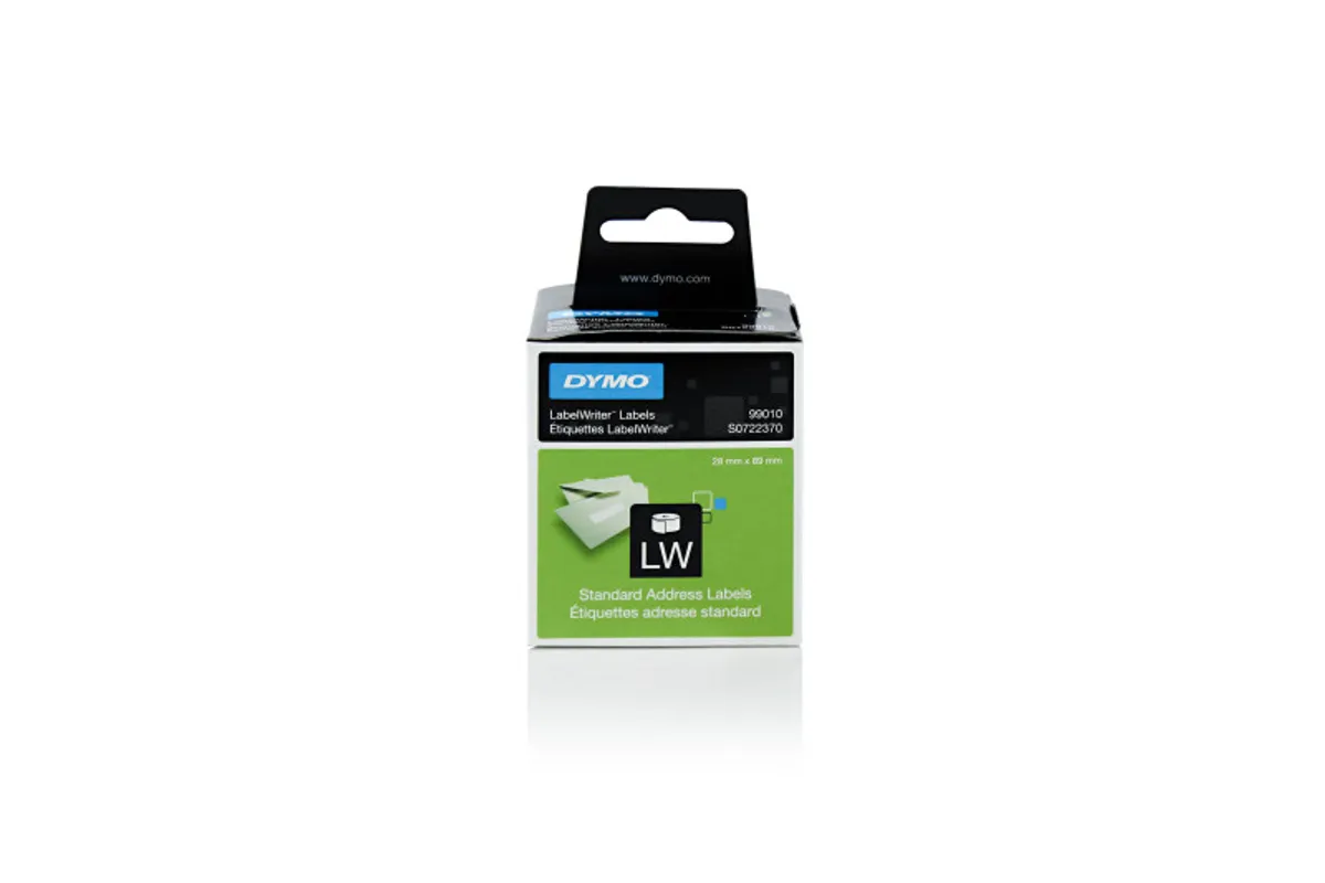 Dymo S0722370 / 99010 Etiketten weiß (28 x 89mm 2 x 130 Stück)