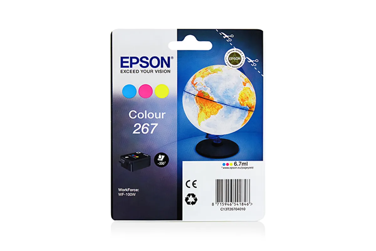 Epson 267 / T2670 / C13T26704010 / C13T26704020 Tinte color