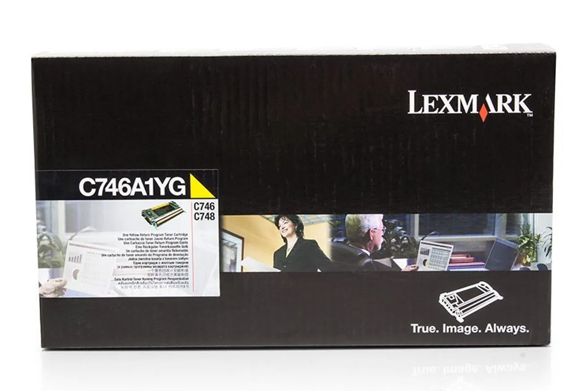 Lexmark C746A1YG / 0C746A1YG Toner gelb