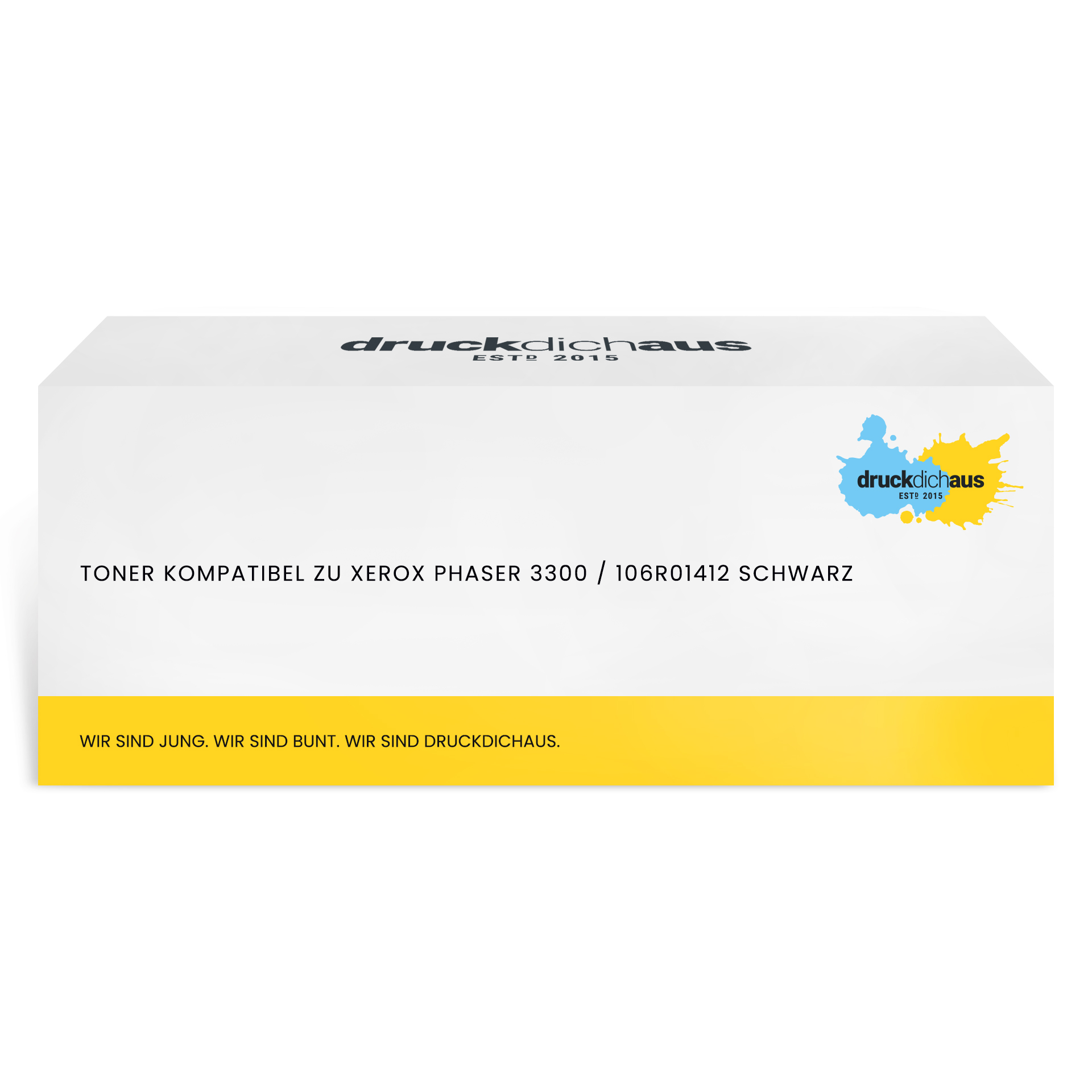 Toner kompatibel zu Xerox Phaser 3300 / 106R01412 schwarz