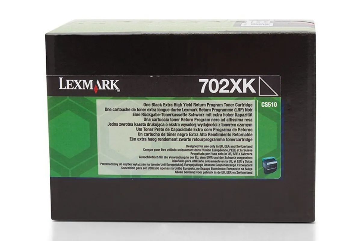 Lexmark 702XK / 70C2XK0 Toner schwarz
