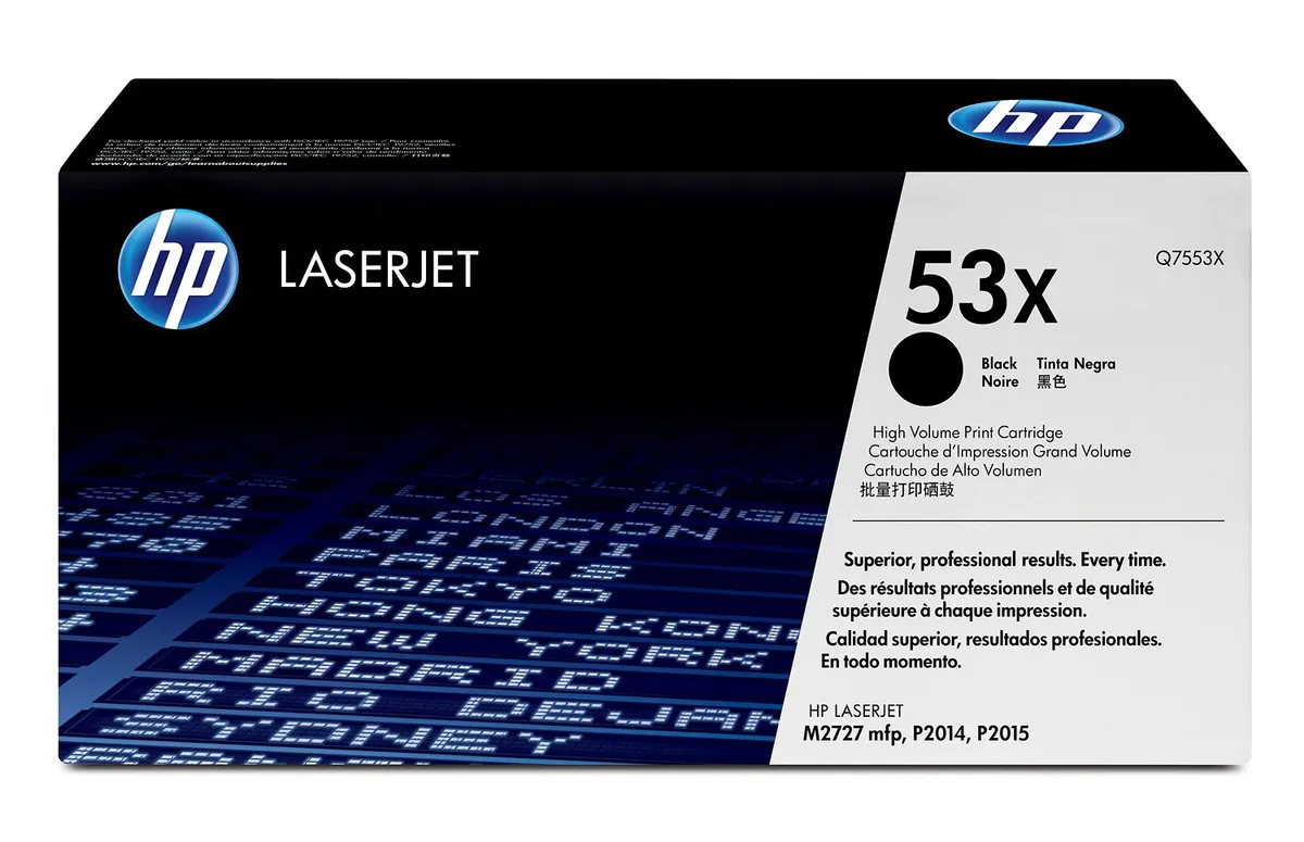 HP 53X / Q7553X Toner schwarz