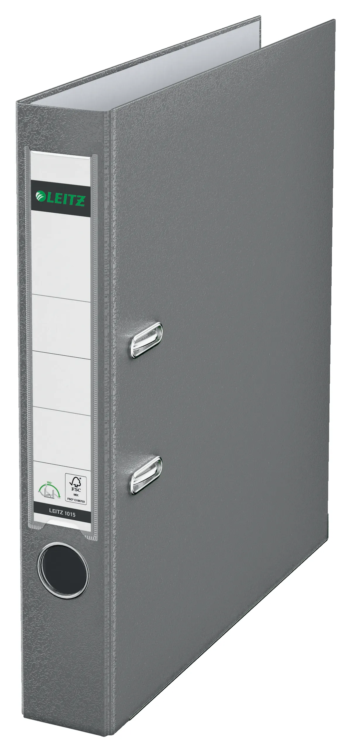Leitz 10155085 Ordner grau (5,2cm breit, A4, Kunststoff)