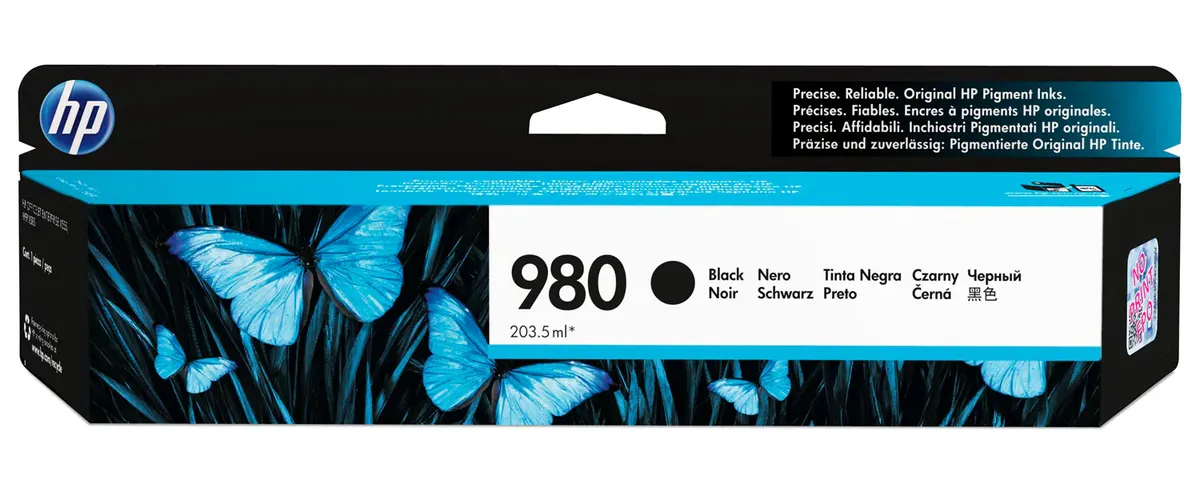 HP 980 / D8J10A Tinte schwarz