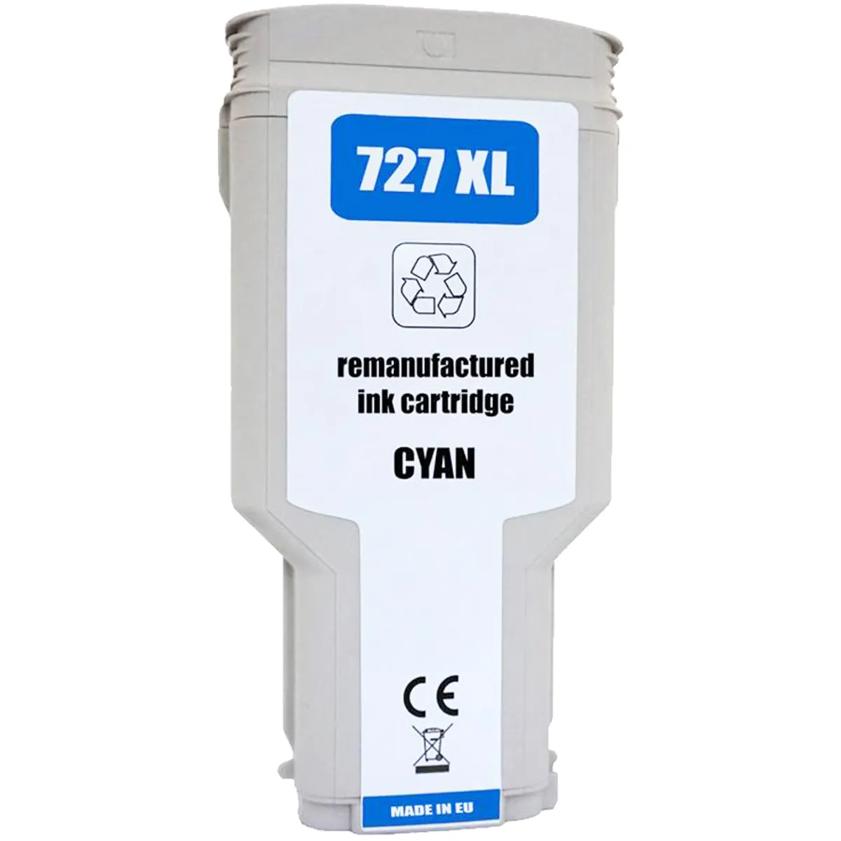 XL Tinte kompatibel zu HP 727 / F9J76A cyan