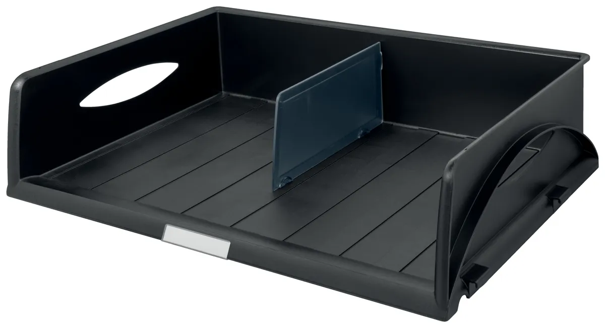 Leitz Sorty / 52320095 Briefablage schwarz (Querformat A3 mit Trennwand)
