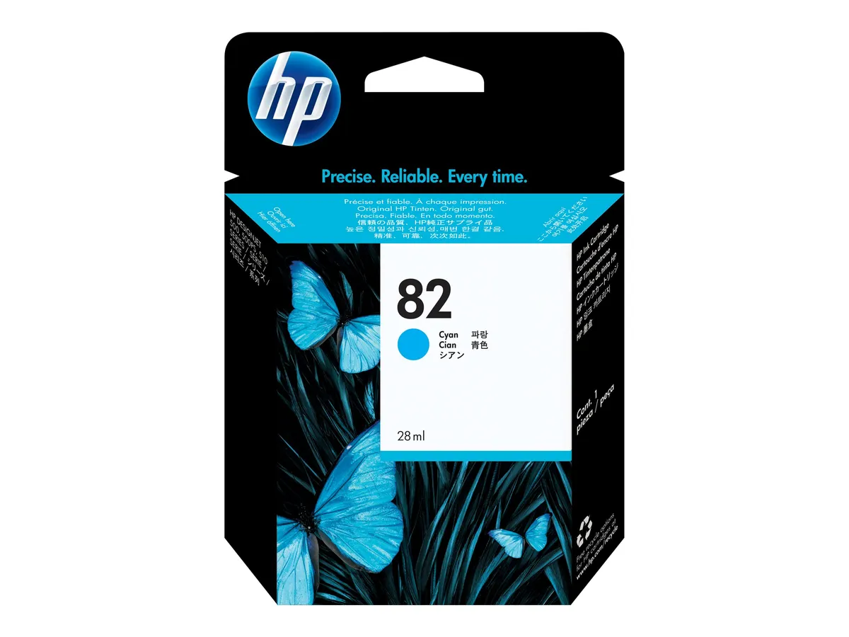 HP 82 / CH566A Tinte cyan