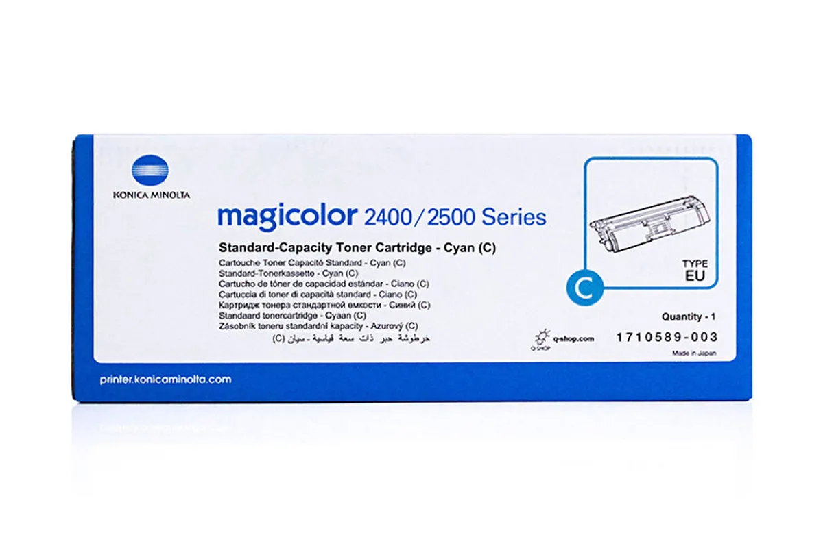 Konica Minolta A00W331 / 1710589-003 / 171-0589-003 Toner cyan